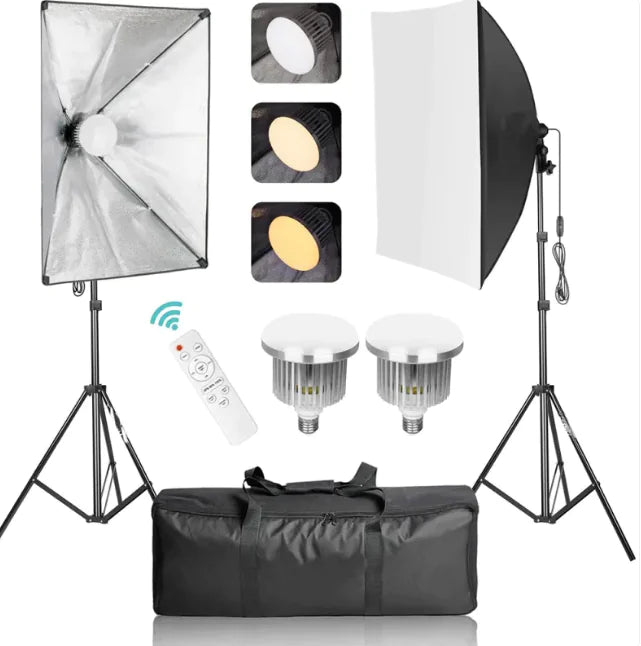 SoftBox Lighting Setup