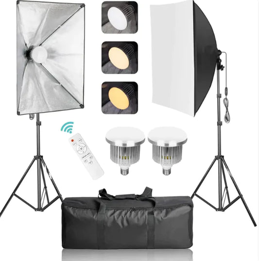 SoftBox Lighting Setup