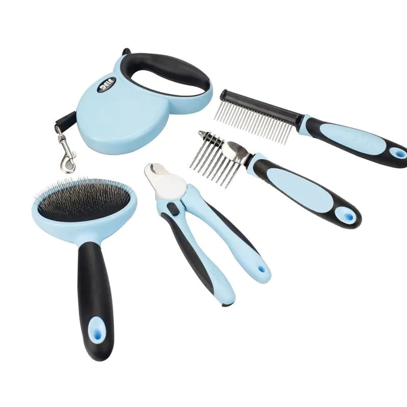 5 Piece Pet Hair Groomer