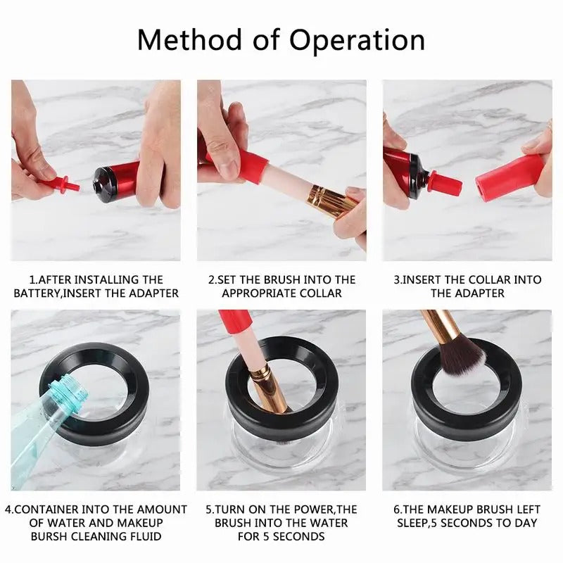 Electric Makeup Brush Cleaner